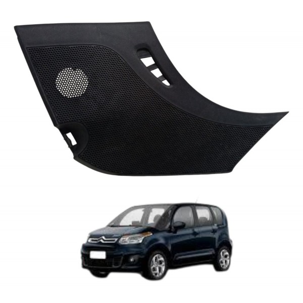 Moldura Alto Falante Esquerdo Citroen C3 Picasso 2011 2012