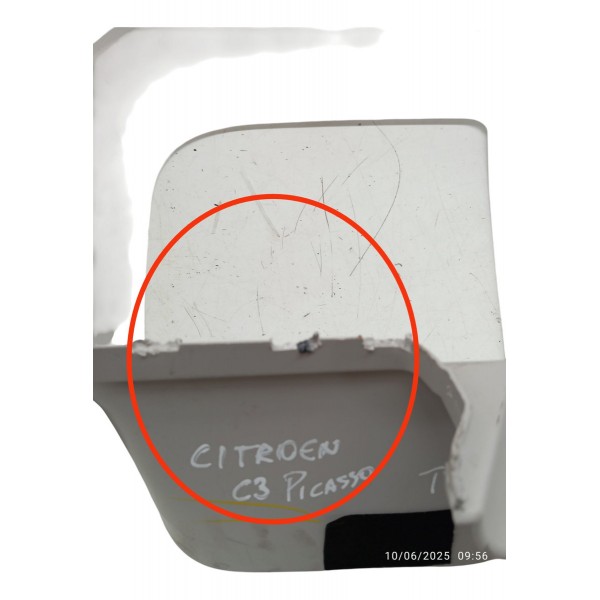 Moldura Coluna Traseira Esquerda C3 Picasso 2011 2012