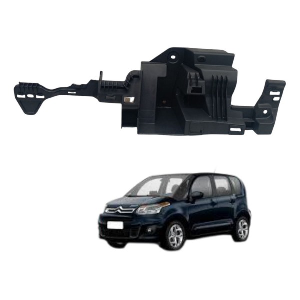 Moldura Interna Esquerda Porta Mala Citroen C3 Picasso 2012