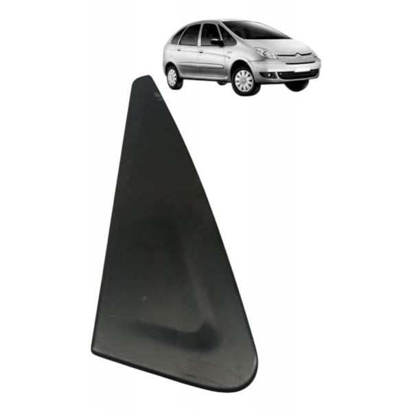 Moldura Externa Retrovisor Direito Citroen C3 Picasso 2012