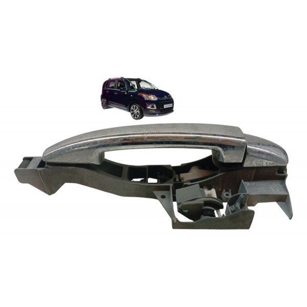 Maçaneta Externa Traseira Direita Citroen C3 Picasso 2012