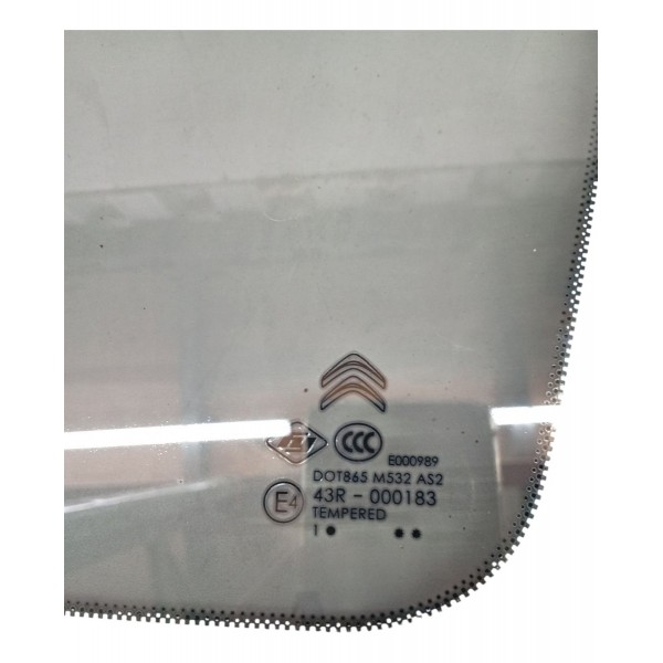 Vidro Fixo Traseiro Direita Citroen C3 Picasso 2012