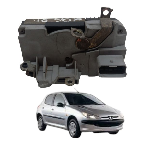 Fechadura Dianteira Direita Peugeot 206 207 2004 2005