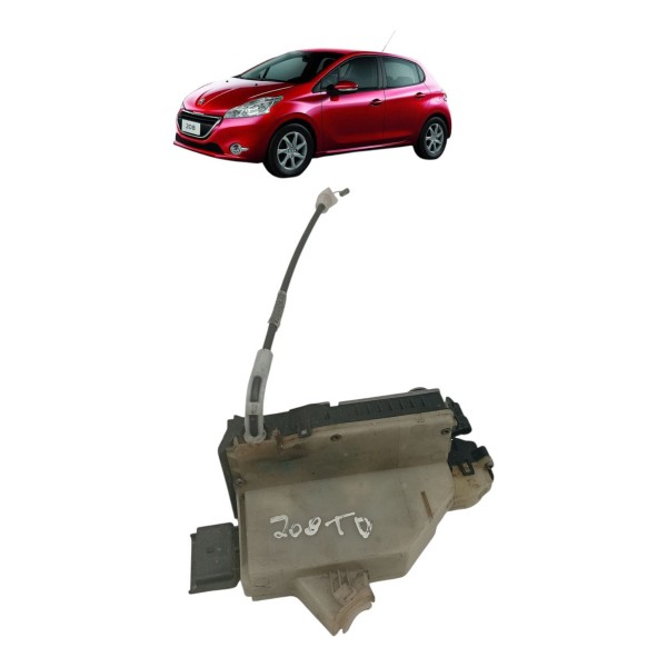 Fechadura Traseira Direita Peugeot 208 2014 2015
