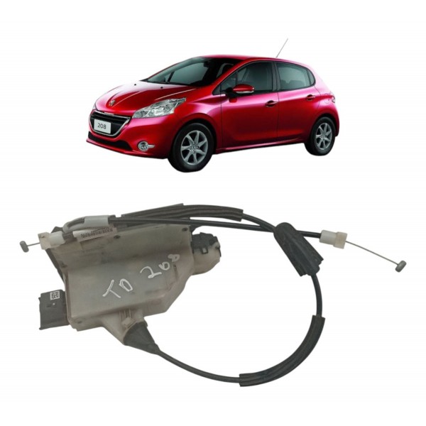 Fechadura Traseira Direita Peugeot 208 2014 2015