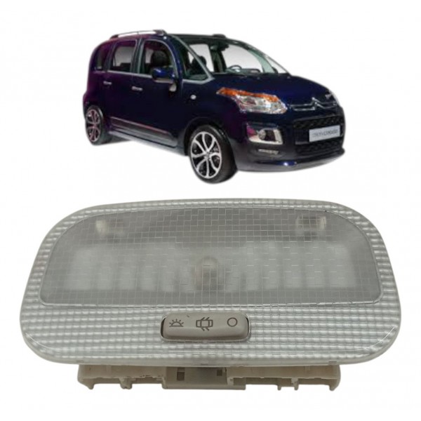 Luz Teto Cortesia Citroen C3 Picasso 2011 2012