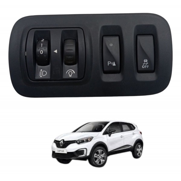 Comando Do Farol C/ Regulagem Renault Captur 2019 2020 2021