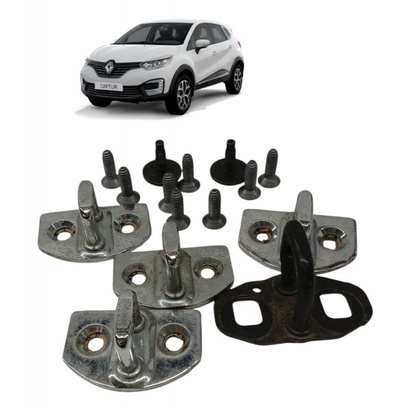Kit Batente Portas Tampa Traseira Renault Captur 2020