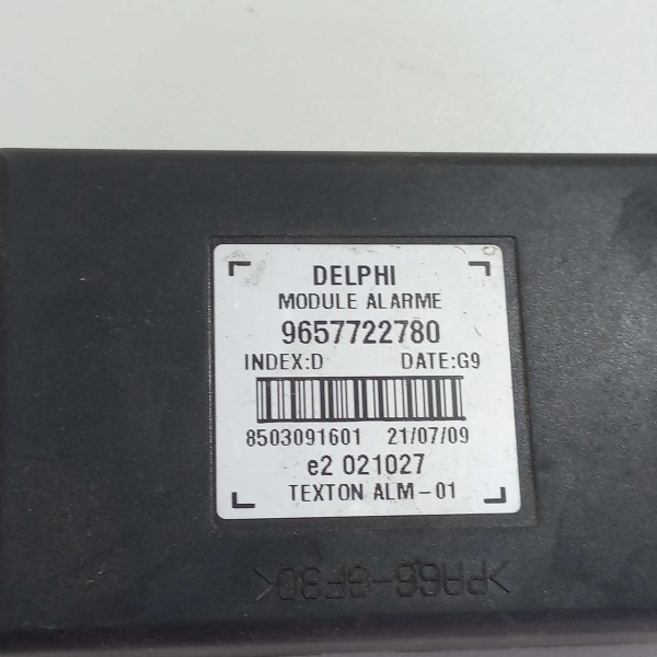 Módulo Central Alarme Peugeot 207