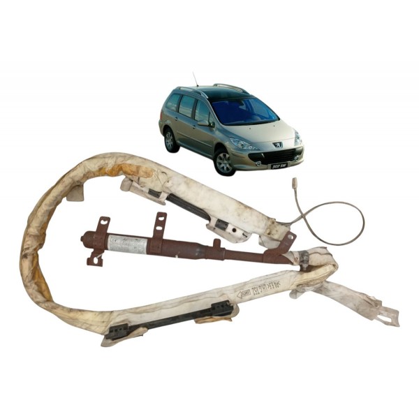 Cortina Airbag Teto Esquerda Peugeot 307 Sw 2.0 2003 2004