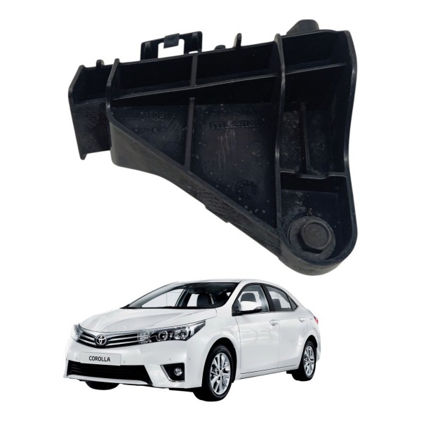 Suporte Guia Parachoque Traseiro Esquerda Corolla 2016 2017
