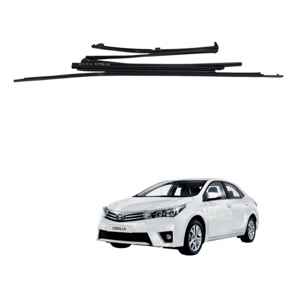 Kit Pestana Porta Traseira Esquerda Toyota Corolla 2016 2017