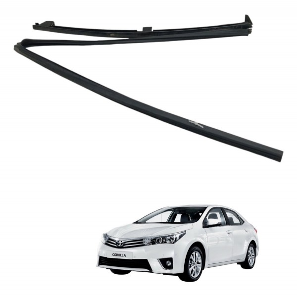 Kit Pestana Porta Traseira Esquerda Toyota Corolla 2016 2017