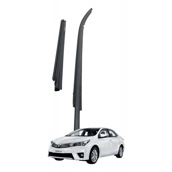 Kit Pestana Porta Traseira Esquerda Toyota Corolla 2016 2017