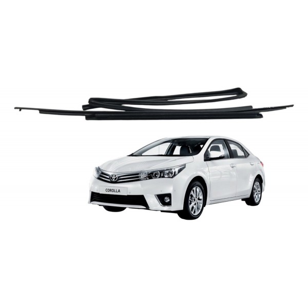 Kit Pestana Porta Traseira Esquerda Toyota Corolla 2016 2017