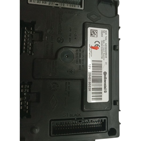 Kit Code Injeção Renault Logan 1.6 8v 2016 2017