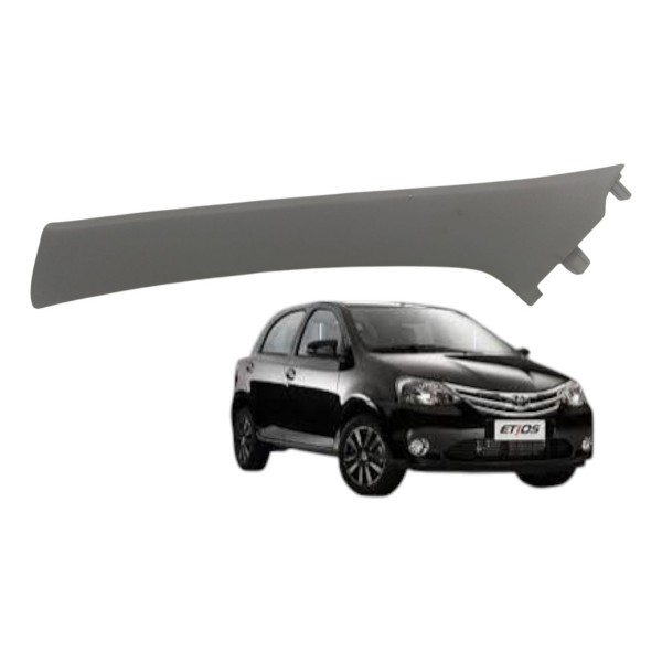 Moldura Esquerda Coluna Parabrisa Toyota Etios 2015 2016