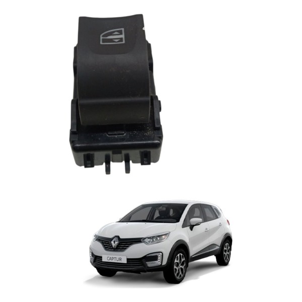 Comando Vidro Elétrico Traseiro Esquerdo Renault Captur 2020