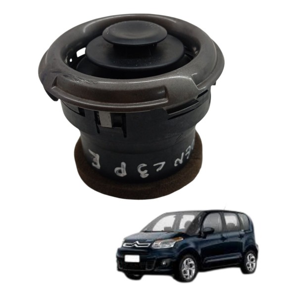 Difusor Ar Esquerdo Painel Citroen C3 Picasso 2011 2012
