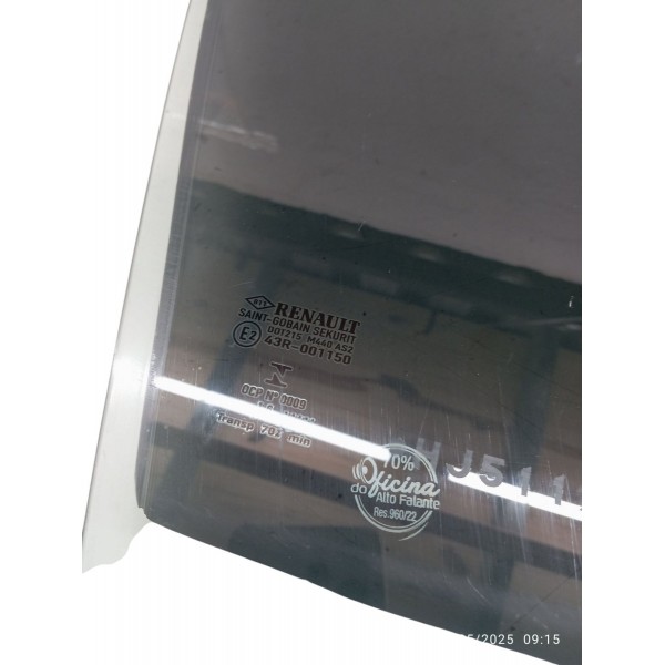Vidro Porta Dianteira Direita Renault Logan 2016 2017 2018