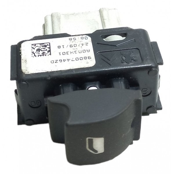 Botão Vidro Elétrico Dianteiro Direito Citroen C3 2018