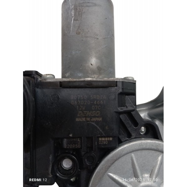 Máquina Vidro Dianteiro Direito Nissan Kicks 1.6 2019 2020