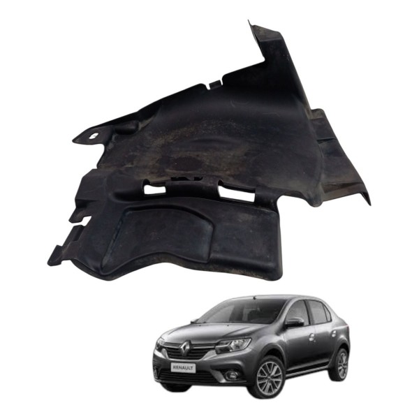 Defletor Parabarro Dianteiro Direito Renault Logan 2016 2017
