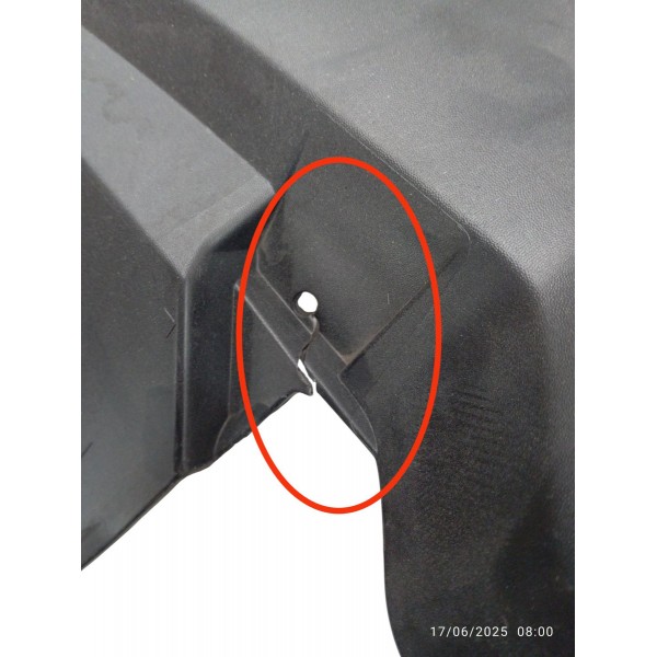 Grade Frontal Parachoque Dianteiro Logan 2016 2017 Detalhe