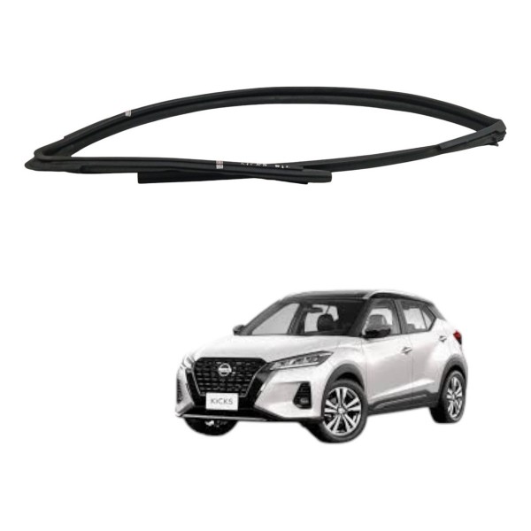 Borracha Canaleta Vidro Dianteiro Direito Nissan Kicks 2021