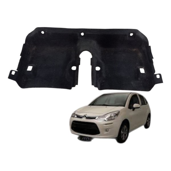 Carpete Assoalho Traseiro Citroen C3 2015 2016