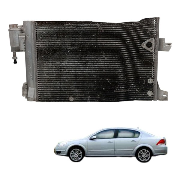 Condensador Ar Condicionado Chevrolet Vectra  2007 Detalhe