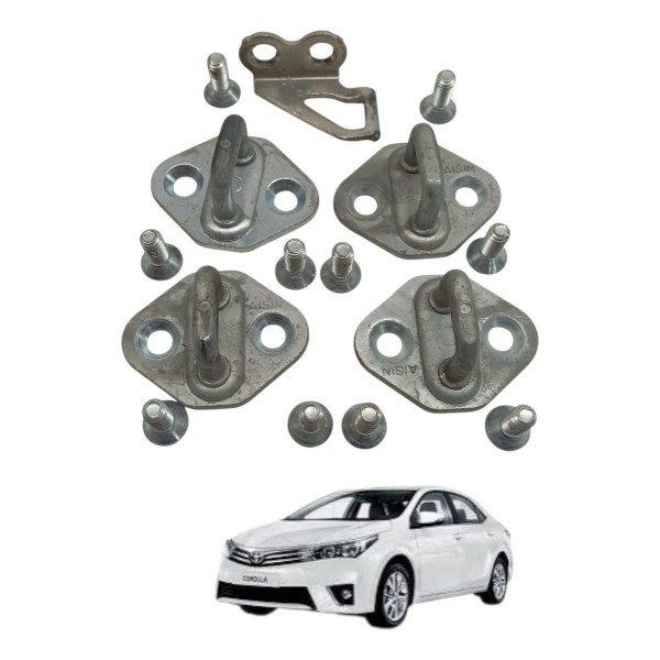 Kit Batente Porta Tampa Traseira Toyota Corolla 2016 2017