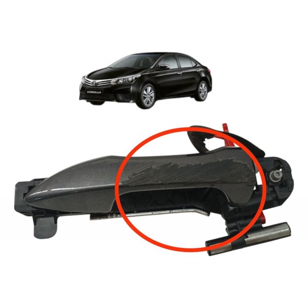 Maçaneta Traseira Direita Toyota Corolla 2016 2017 Detalhe