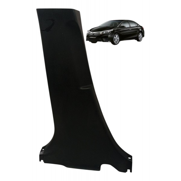 Acabamento Coluna Central Esquerda Toyota Corolla 2016 2017