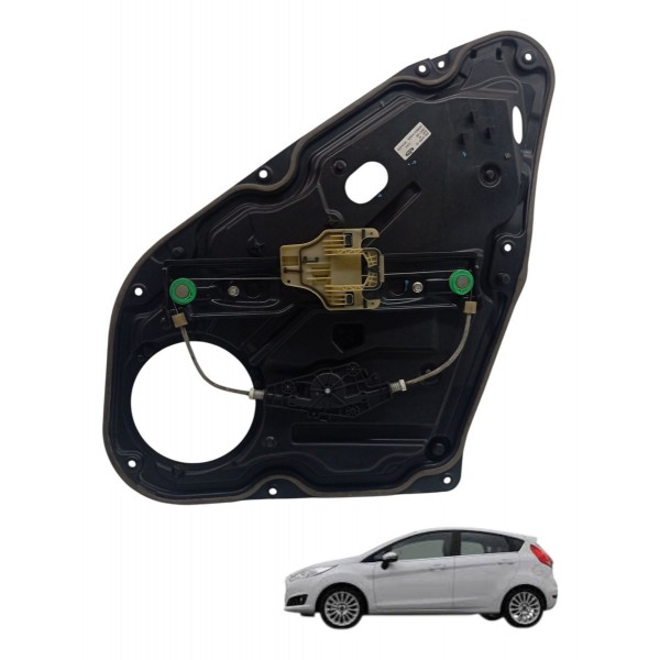 Maquina Vidro Traseira Direita Ford New Fiesta 2015 2016