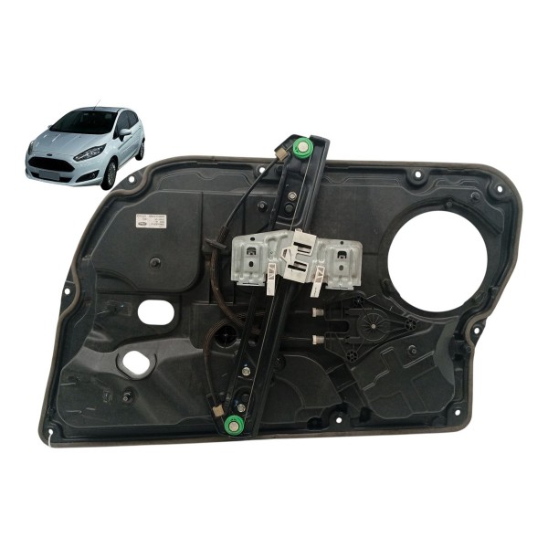 Maquina Vidro Dianteira Esquerda Ford New Fiesta 2015 2016