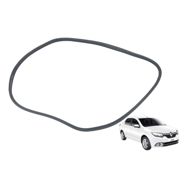 Borracha Porta Traseira Direita Renault Logan 2016 2017