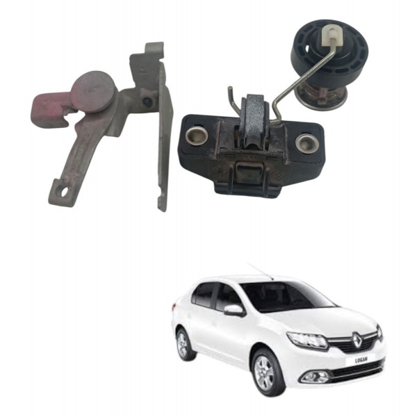 Conjunto Fechadura Tampa Traseira Renault Logan 2016 2017