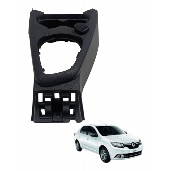 Console Central Renault Logan 2016 2017 Detalhe