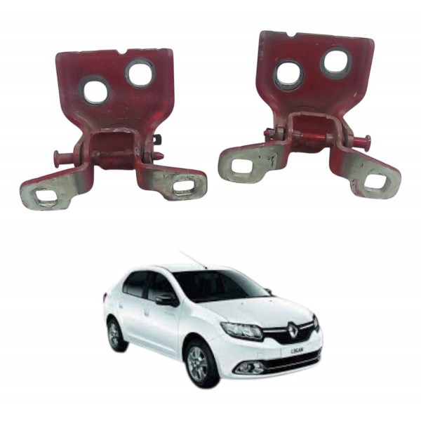 Dobradiça Porta Dianteira Direita Renault Logan 2016 2017