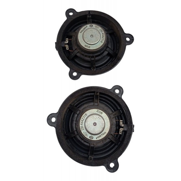 Par Auto Falantes Traseiros Renault Logan 2016 2017