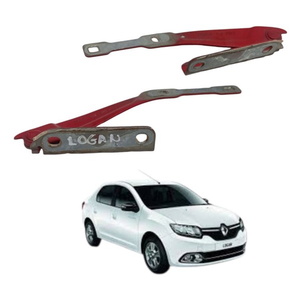 Par Dobradiça Capo Renault Logan 2016 2017