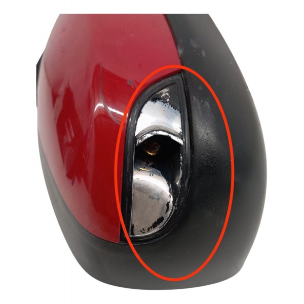 Retrovisor Elétrico Esquerdo Renault Logan 2016 2017 Detalhe