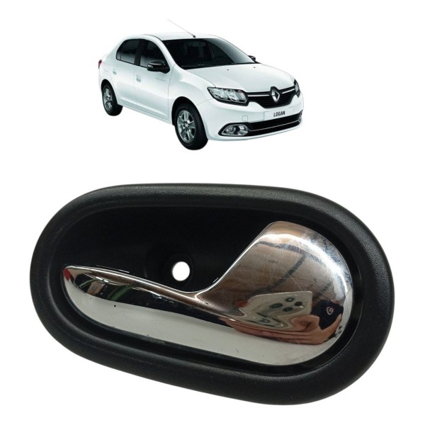 Maçaneta Interna Traseira Direita Renault Logan 2016 2017