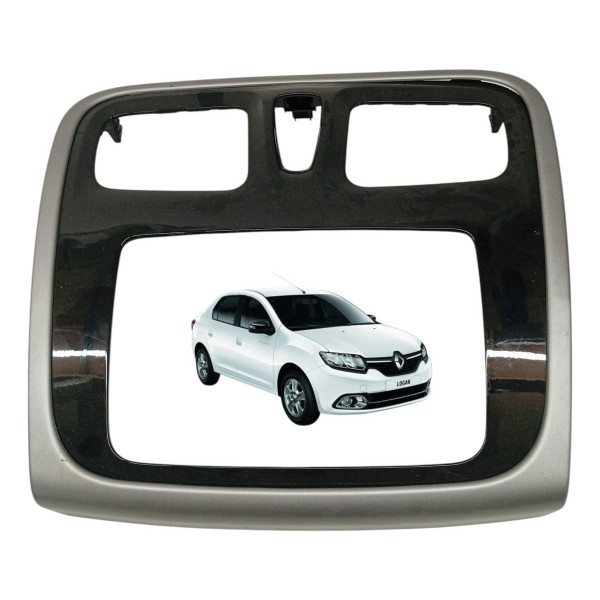 Moldura Multimidia Painel Central Renault Logan 2016 2017