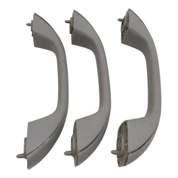 Kit 3 Alça Teto Pqp Renault Logan 2016 2017