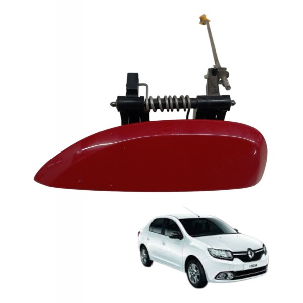 Maçaneta Externa Traseira Esquerda Renault Logan 2016 2017