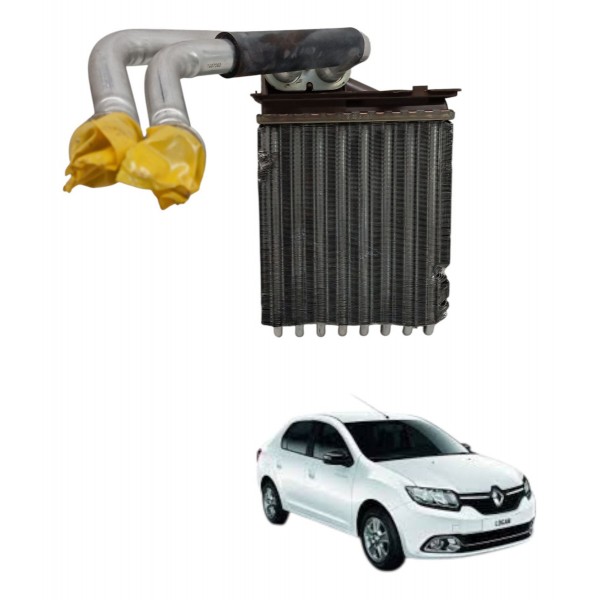 Radiador Ar Quente Renault Logan 1.6 2016 2017 Detalhe
