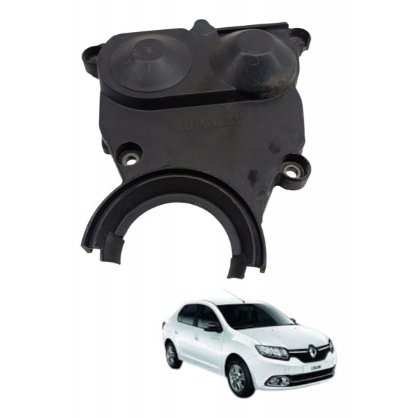 Capa Superior Correia Renault Logan 1.6 8v 2016 2017 Amarelo