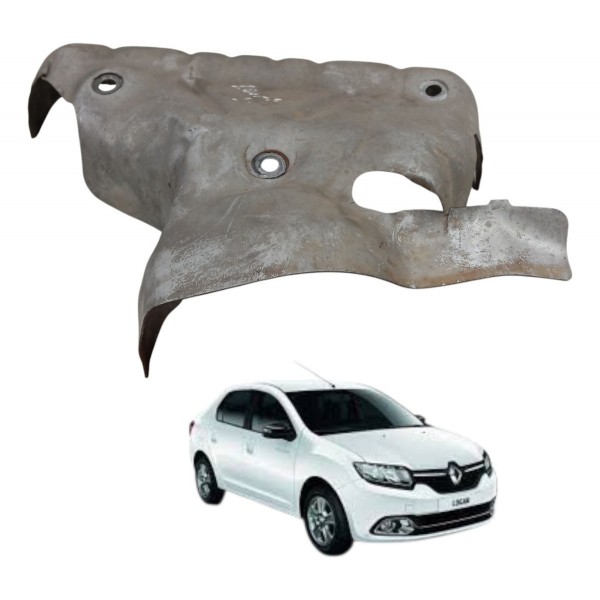 Protetor Defletor Coletor Escape Renault Logan 1.6 8v 2017